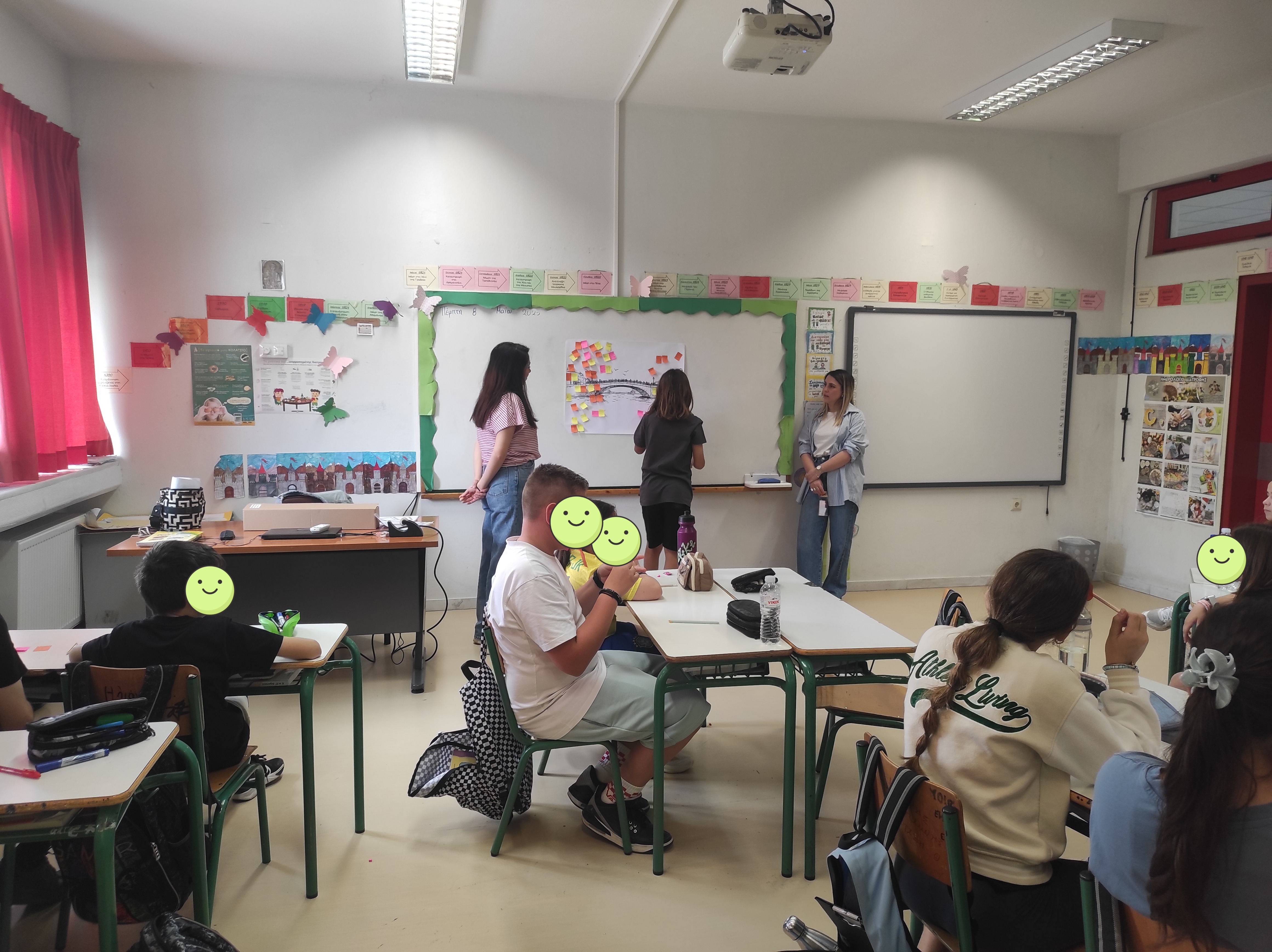 Πραγματοποιήθηκε από το Κέντρο Ημέρας Παιδιών & Εφήβων, βιωματική δράση σε μαθητές/τριες της ΣΤ’ Τάξης του 6ου Δημοτικού Σχολείου Τρικάλων, με θέμα: «Μετάβαση από το Δημοτικό στο Γυμνάσιο»